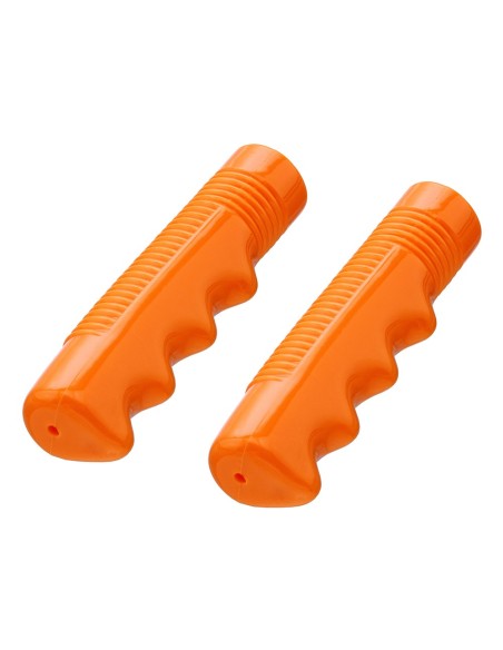 Lowrider Grips 7/8 long 115mm Orange.